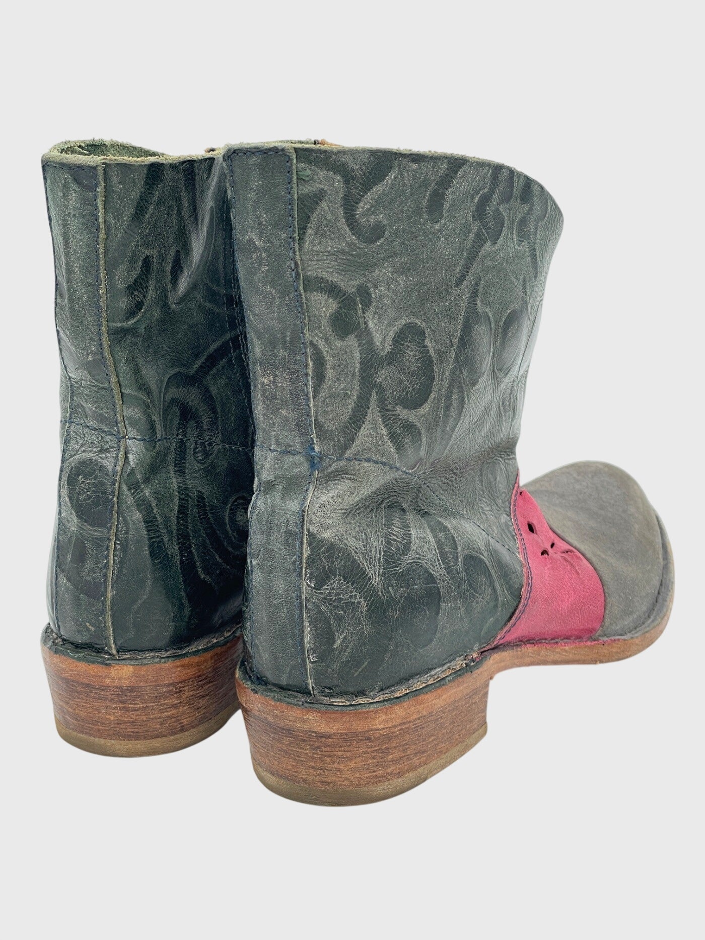 MoMa Multicolor Leather Ankle Boot EU 38 Mehrfarbig - Image 4