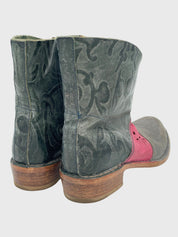 MoMa Multicolor Leather Ankle Boot EU 38 Mehrfarbig - Image 4