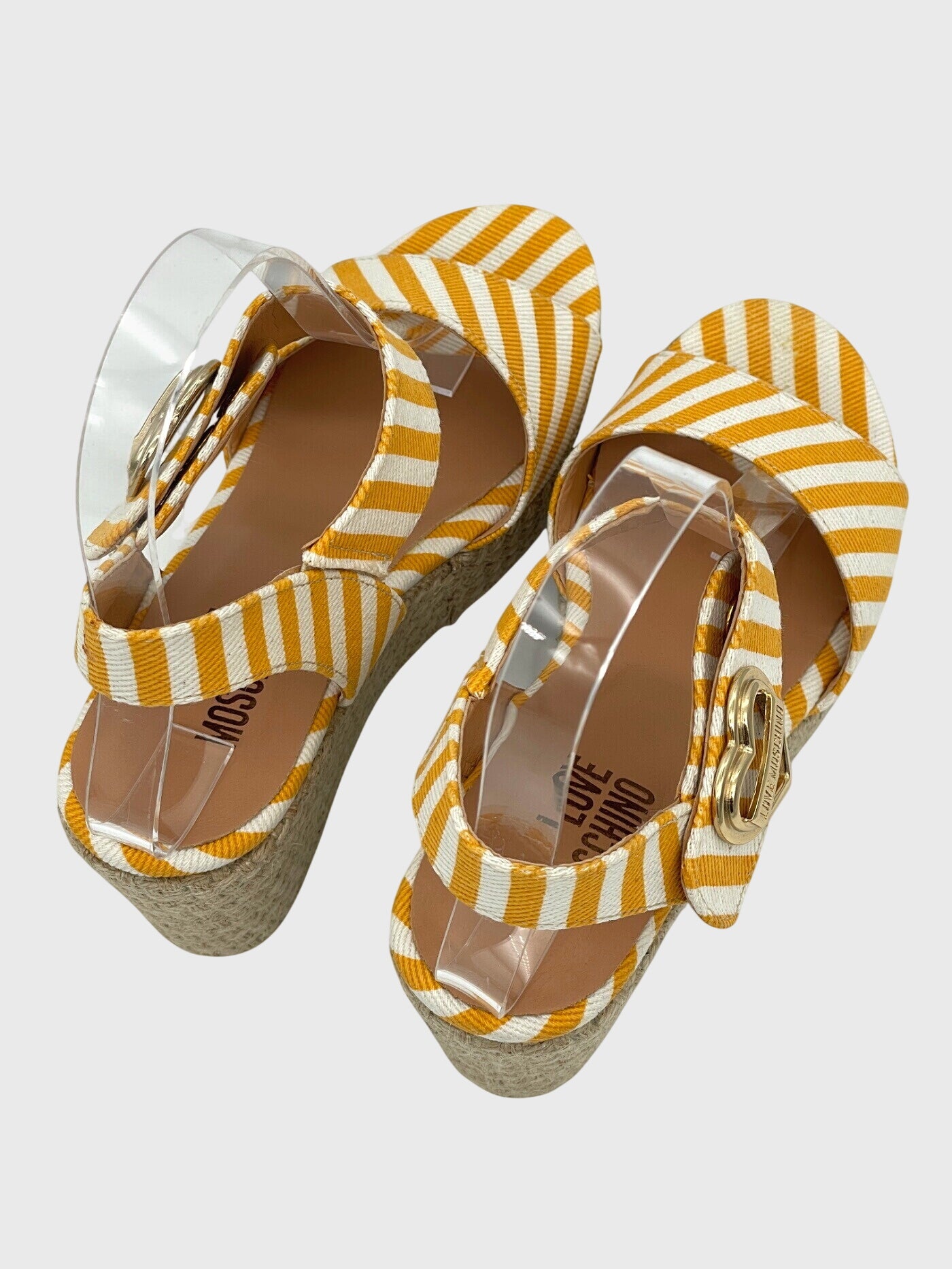 Moschino Shoes Plateau Sandale mit Absatz EU 35 Mehrfarbig - Image 4