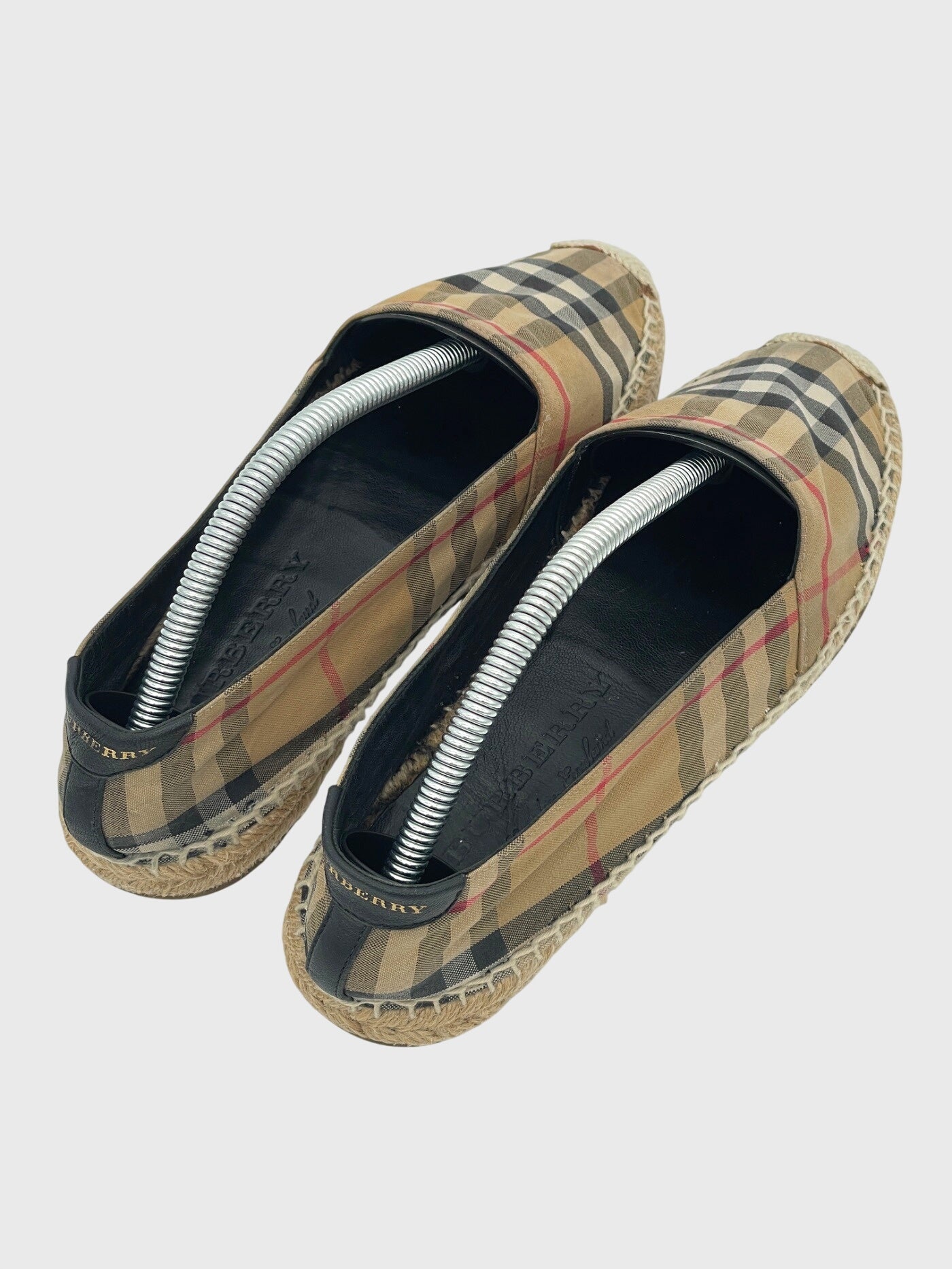 Burberry Check Espadrilles Loafer EU 36 Mehrfarbig - Image 4