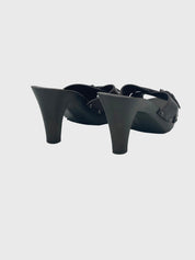 Bally Criss-Cross Clog Mule EU 40.5 Braun - Image 4
