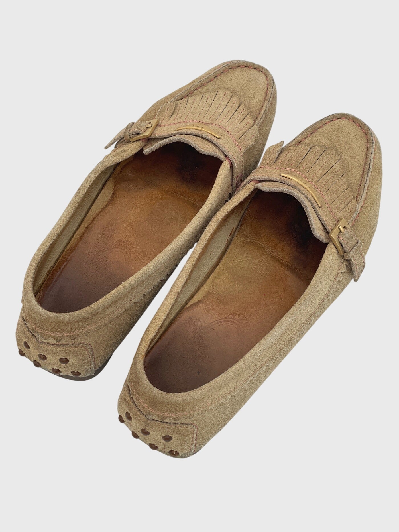 Tod's Gommino Mokassin EU 37.5 Beige - Image 4
