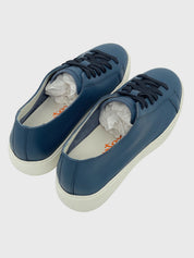 Santoni Clean-Row Low Top Sneaker EU 37 Blau - Image 4