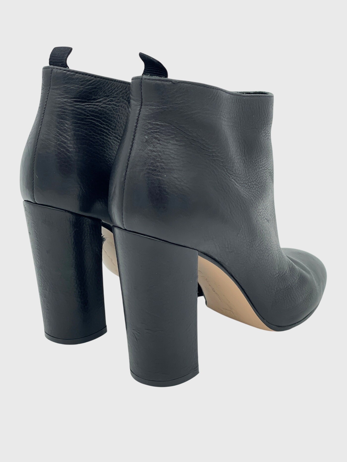 Gianvito Rossi Finlay Grain Ankle Boot EU 37 Schwarz - Image 4