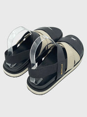 Moncler Calf Leather Flache Sandale EU 35 Mehrfarbig - Image 4