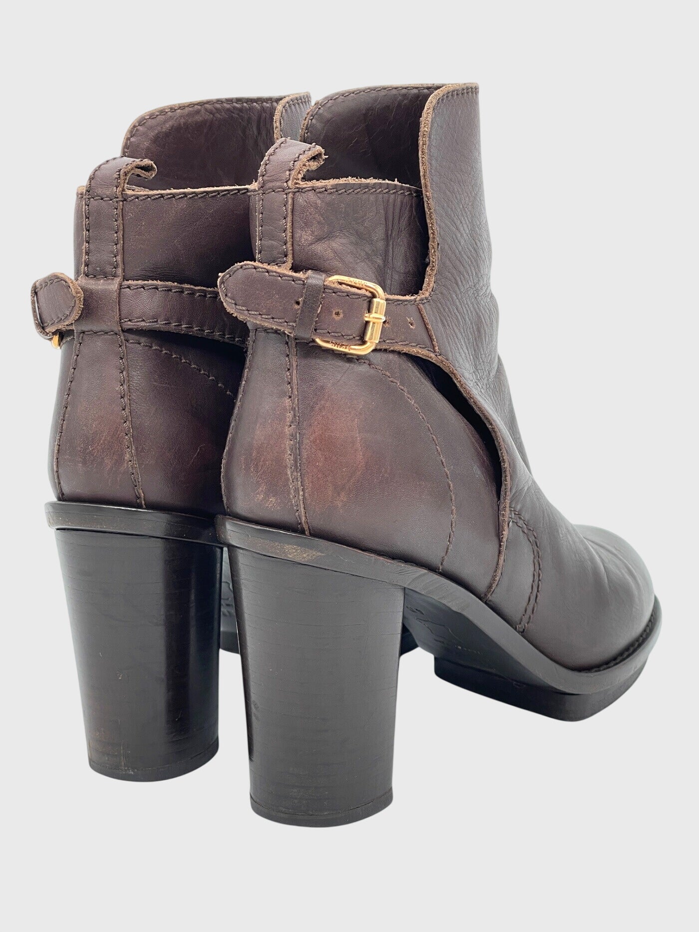 Acne Studios Cypress Ankle Boot EU 40 Braun - Image 4