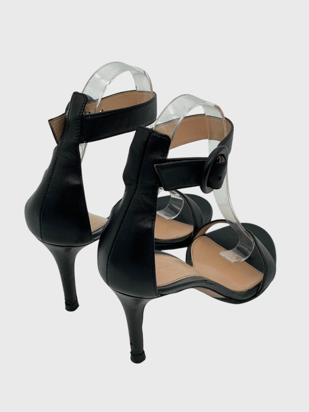 Gianvito Rossi Portofino Sandale mit Absatz EU 35 Schwarz - Image 4