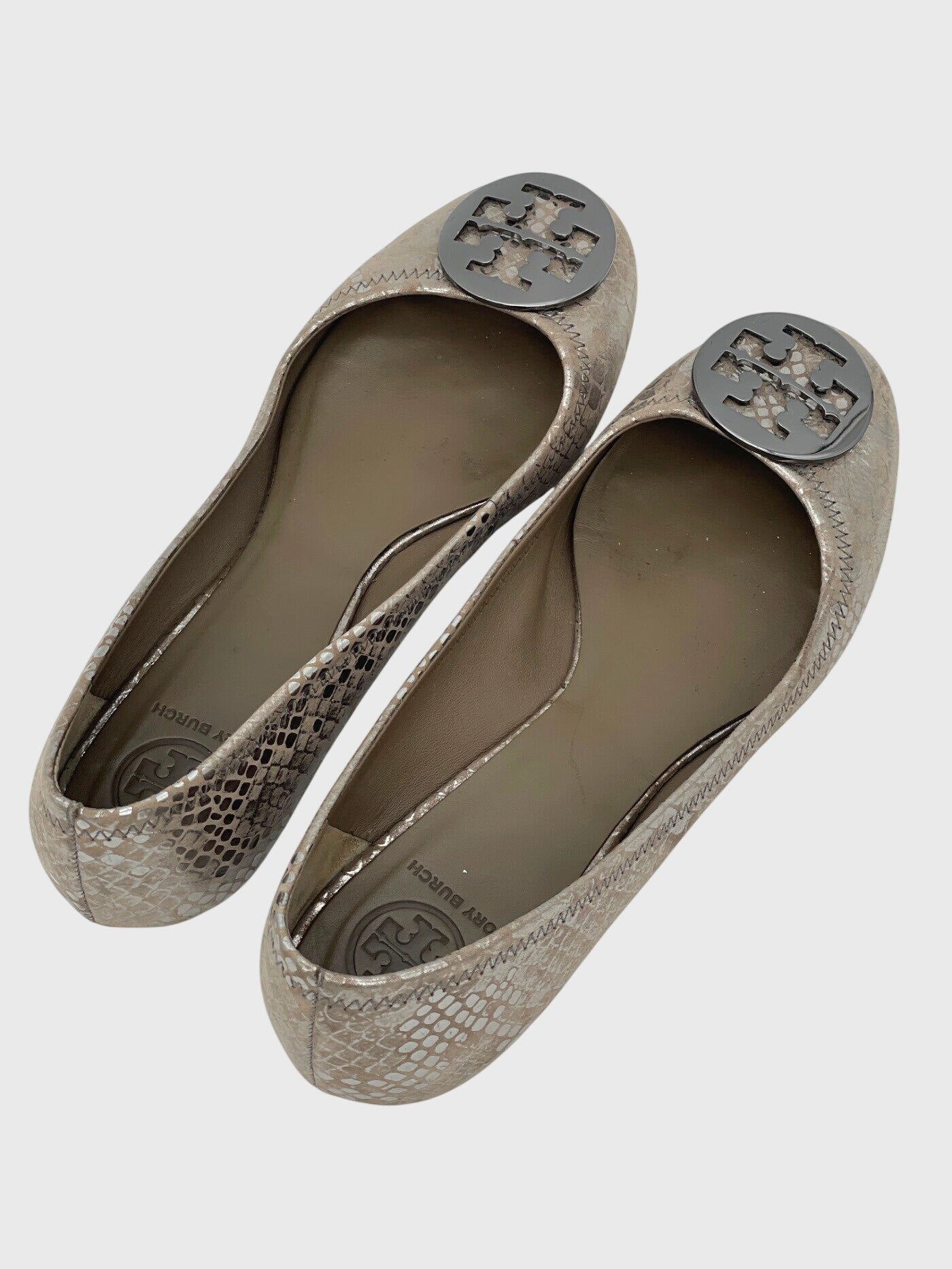 Tory Burch Revea Ballerina EU 39.5 Beige - Image 4