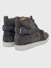 Christian Louboutin Nono Strap High Top Sneaker EU 43 Braun - Image 4
