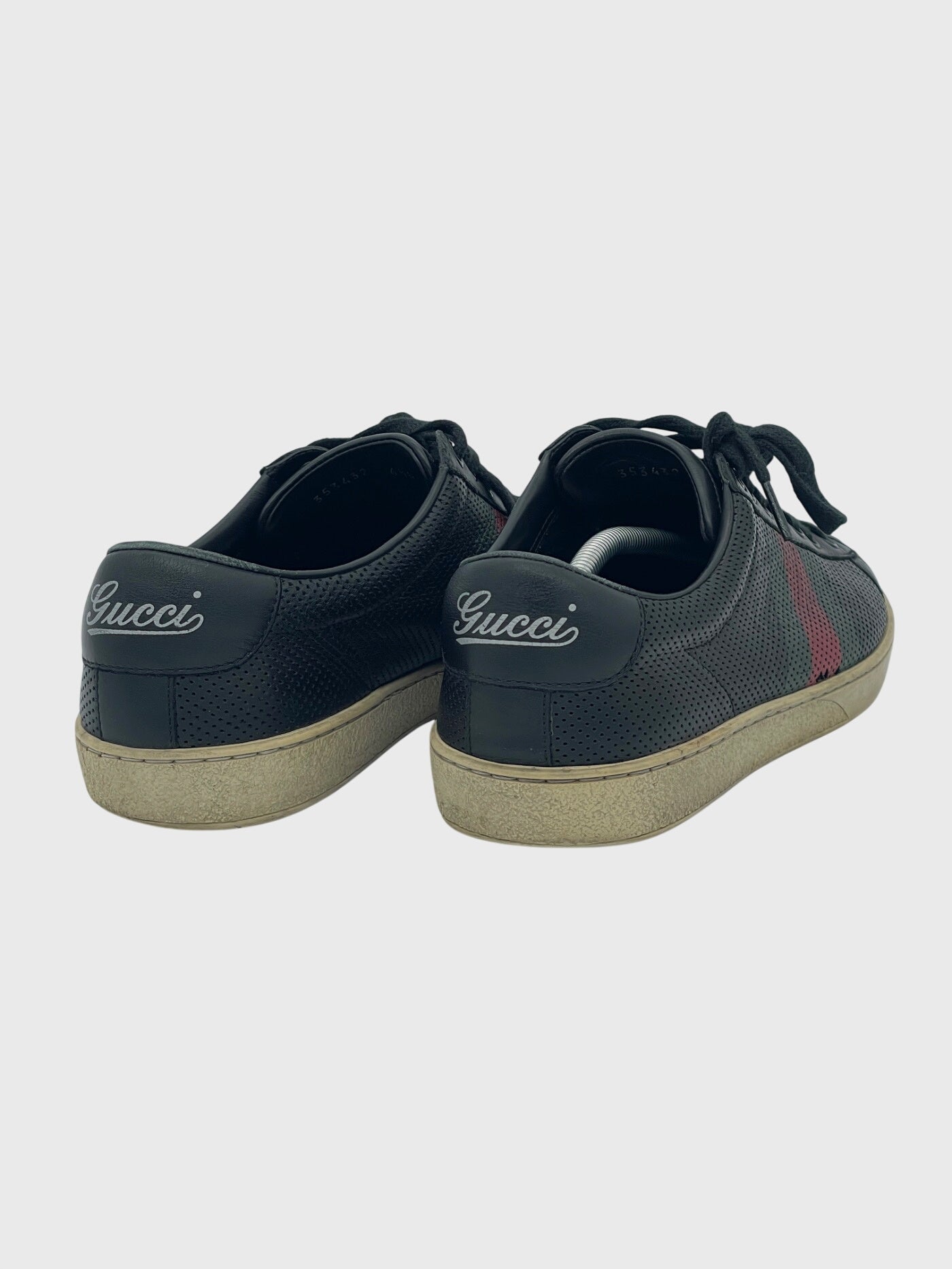 Gucci Ace Low Top Sneaker EU 40.5 Schwarz - Image 5