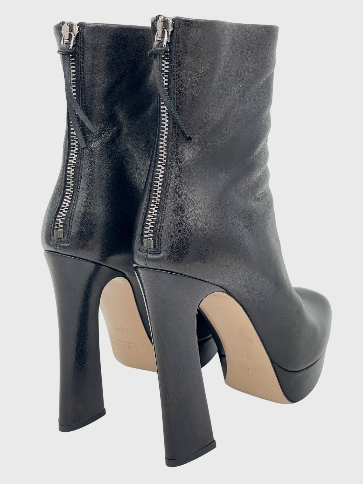Miu Miu Platform Ankle Boot EU 36.5 Schwarz - Image 4
