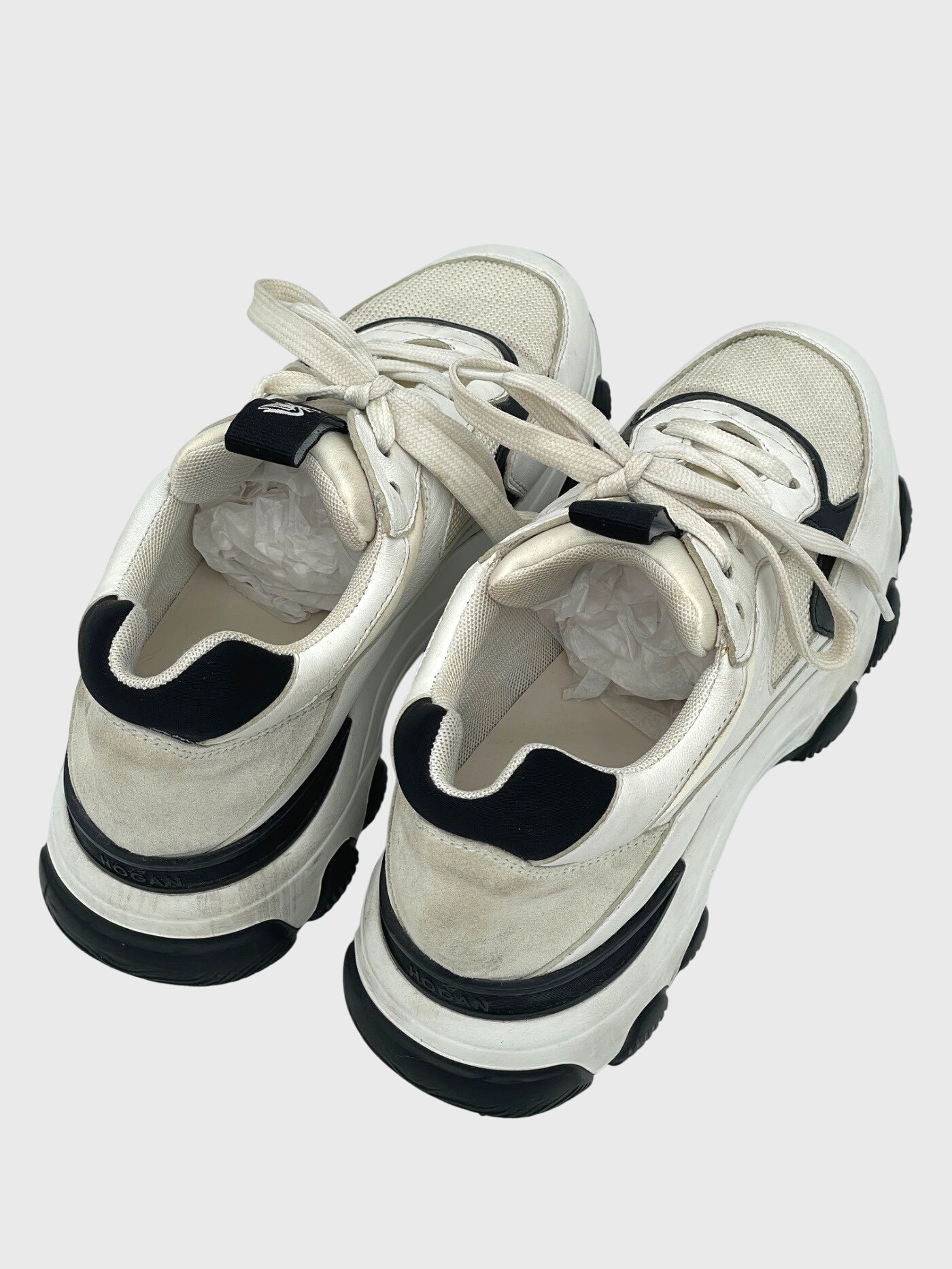 Hogan  Hyperactive Luxury Platform Sneaker EU 38.5 Weiß - Image 4