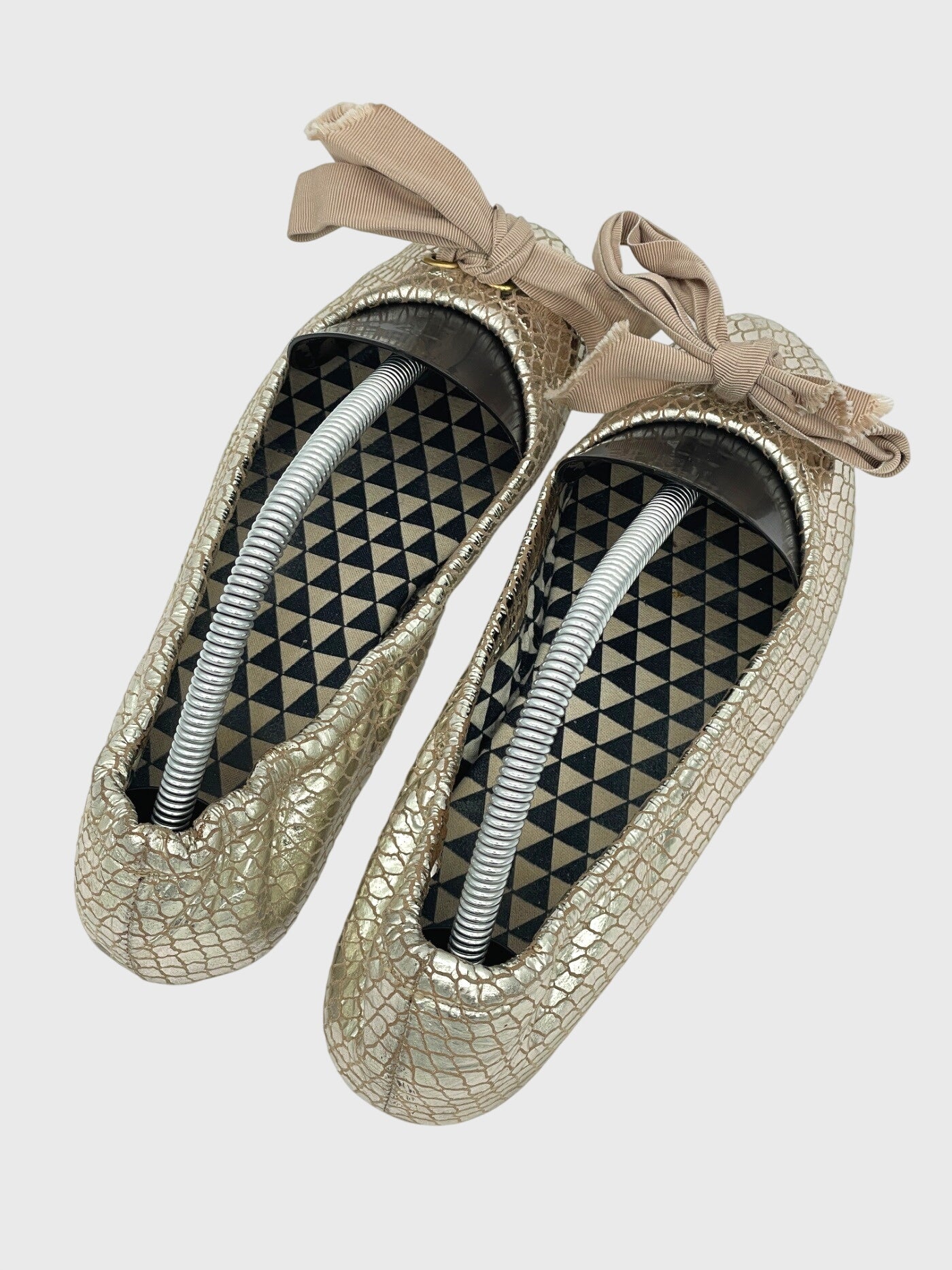 Isabel Marant Rilla Ballerina EU 37 Metallic - Image 4