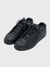 Y-3 Superstar Woven Low Top Sneaker EU 41 Schwarz