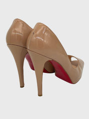 Christian Louboutin New Very Privé 120 Plateau Pump EU 39.5 Beige - Image 4