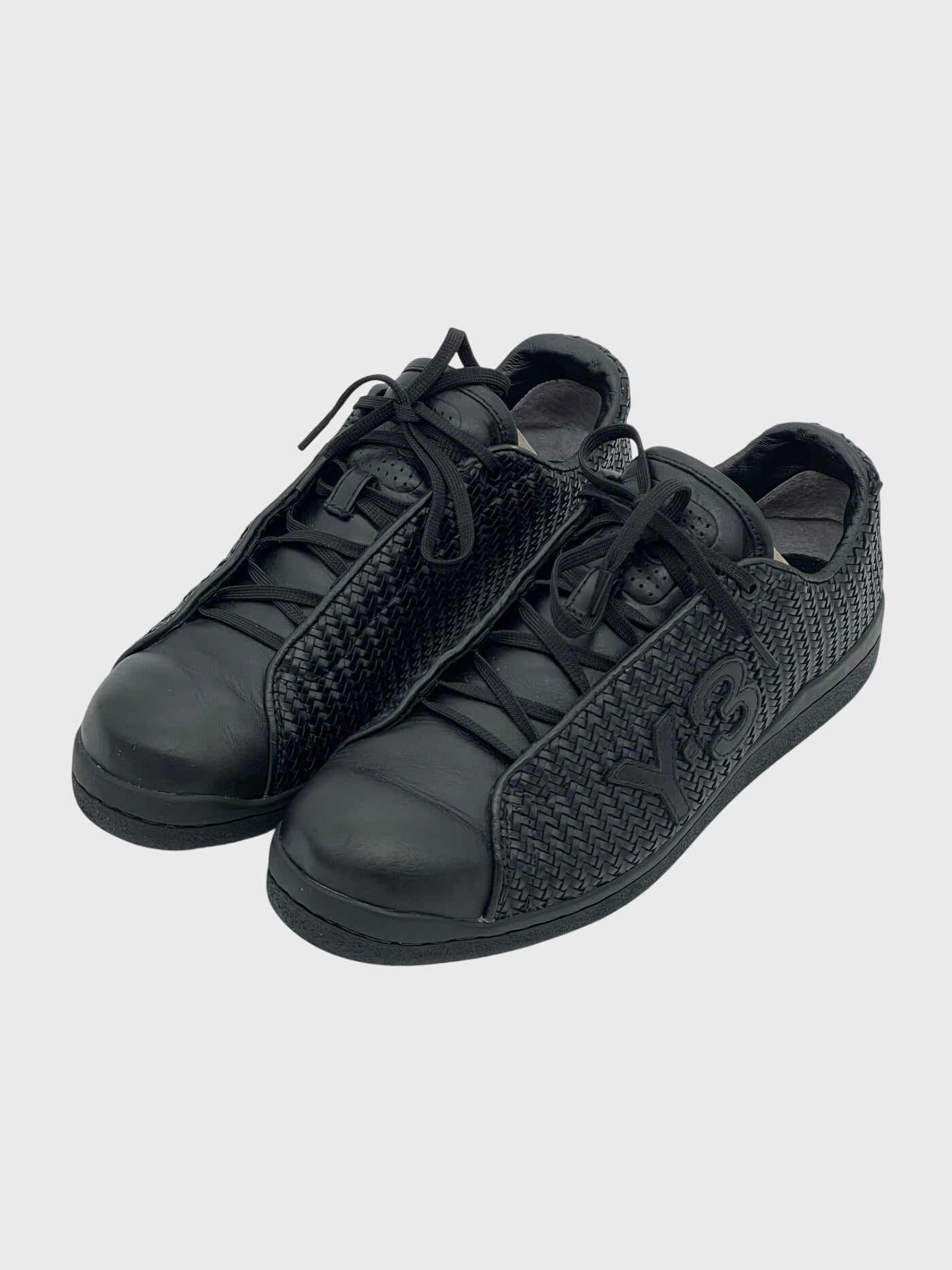 Adidas x Y-3 Superstar Woven Low Top Sneaker EU 41 Schwarz