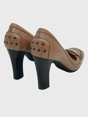 Tod's Leather Pump EU 38 Braun - Image 4