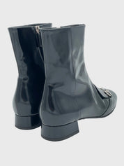 Gucci Horsebit Ankle Boot EU 37 Schwarz - Image 4