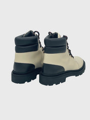Bally Ganya Combat Stiefel EU 39 Beige - Image 4