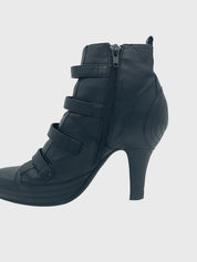 Ash Leather Ankle Boot EU 37 Schwarz - Image 4