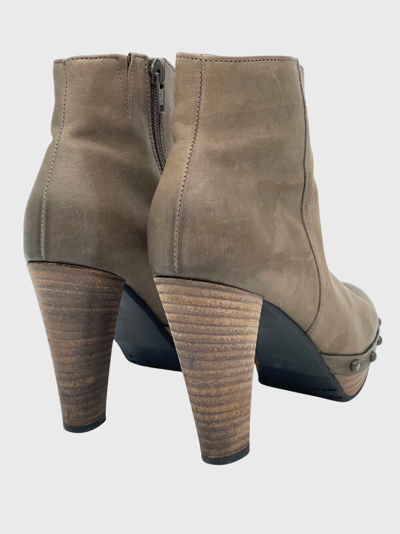Kennel & Schmenger Clog-Style Studded Ankle Boot EU 36 Braun - Image 4