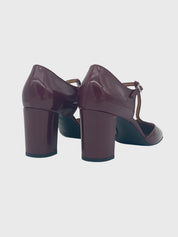 Fratelli Rossetti T-Strap Patent Pump EU 38 Rot - Image 4