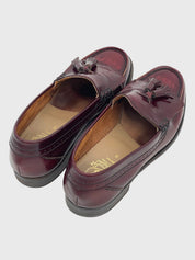 Saxone of Scotland Tassel Loafer EU 42 Rot - Image 4