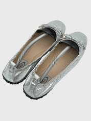 Tod's Gommini Ballerina EU 38.5 Metallic - Image 5