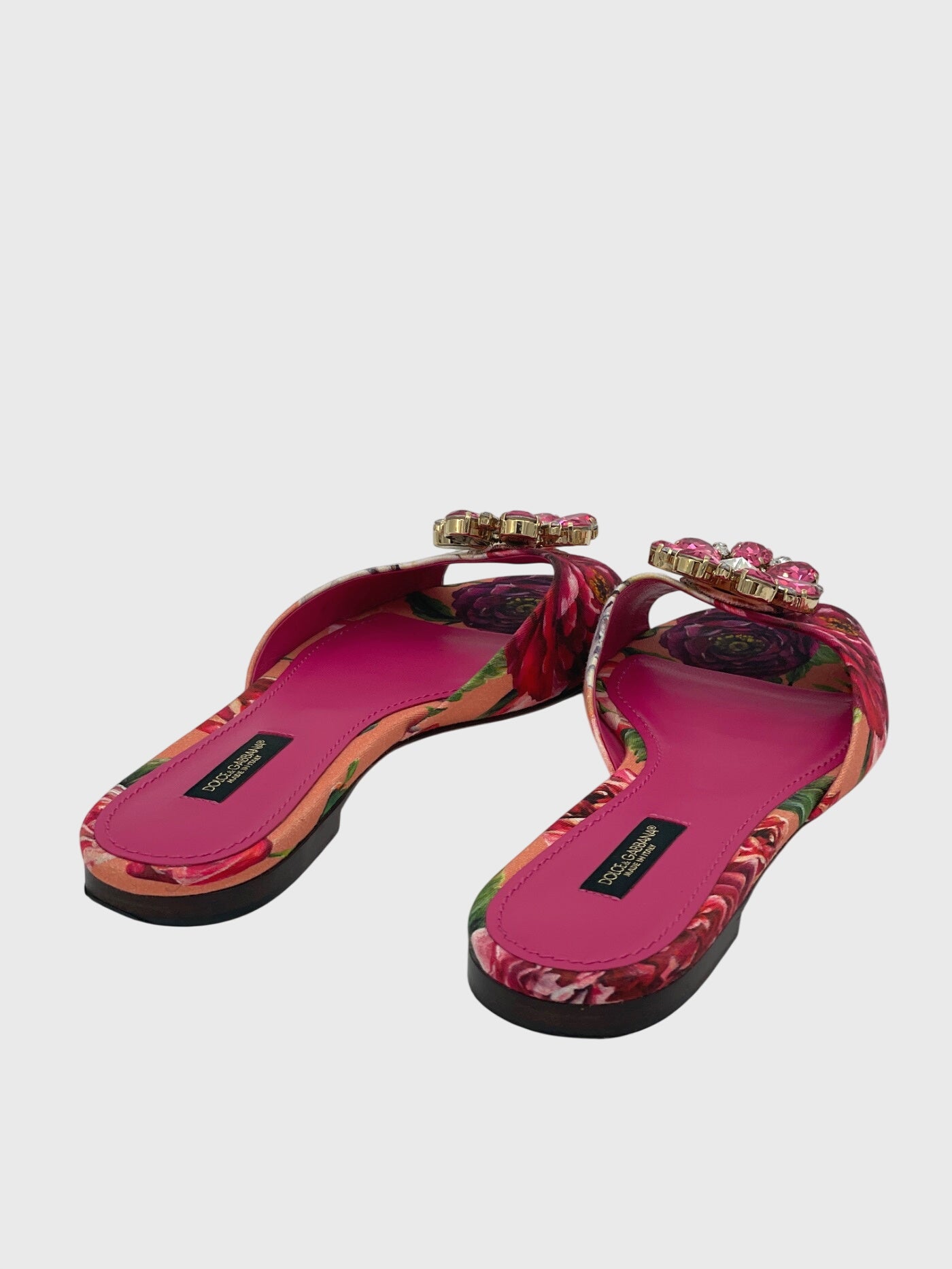 Dolce & Gabbana Bianca Mule EU 37 Mehrfarbig - Image 4