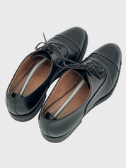 Santoni Leather Oxford EU 39 Schwarz - Image 4