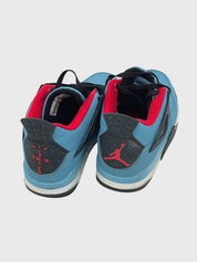 Air Jordan 4 Retro Travis Scott Cactus Jack High Top Sneaker EU 43 Blau - Image 4
