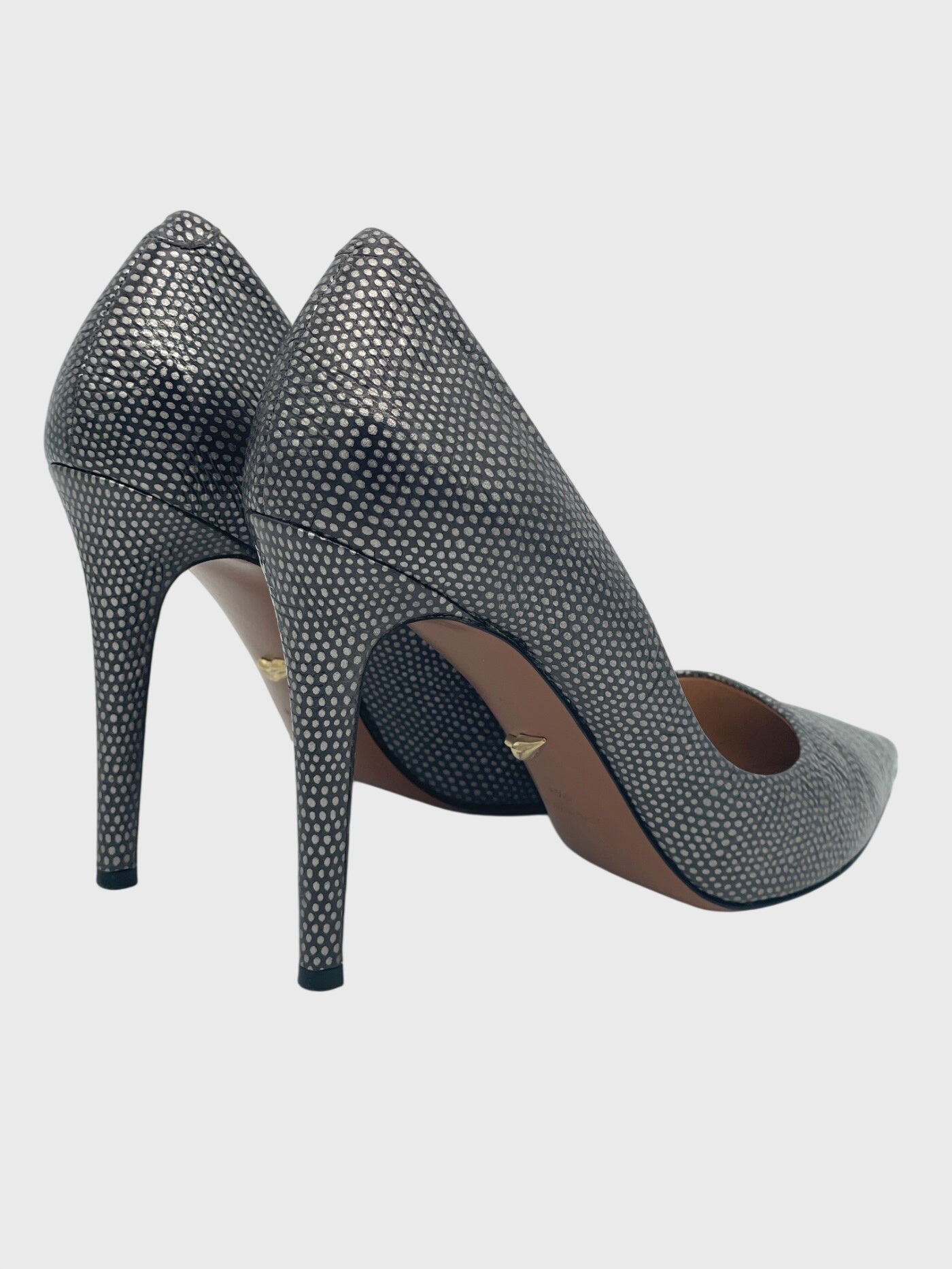 Diane von Furstenberg Anouk Pump EU 38.5 Metallic - Image 4