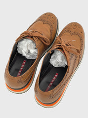 Prada Levitate Brogue Derby EU 43.5 Braun - Image 4
