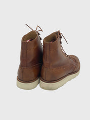 Bally Colliman Wingtip Ankle Boot EU 42 Braun - Image 4