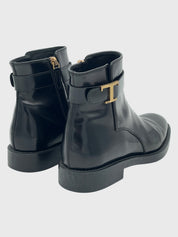 Tod's Timeless T Ankle Boot EU 37 Schwarz - Image 4