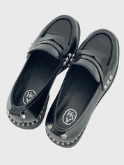 Ash Mokassins Loafer EU 38 Schwarz - Image 4