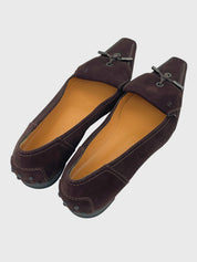 Tod's Suede Mokassin EU 39 Braun - Image 4
