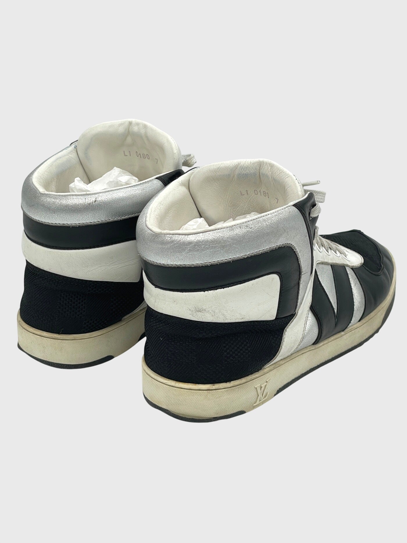 Louis Vuitton Rivoli High Top Sneaker EU 41 Mehrfarbig - Image 4