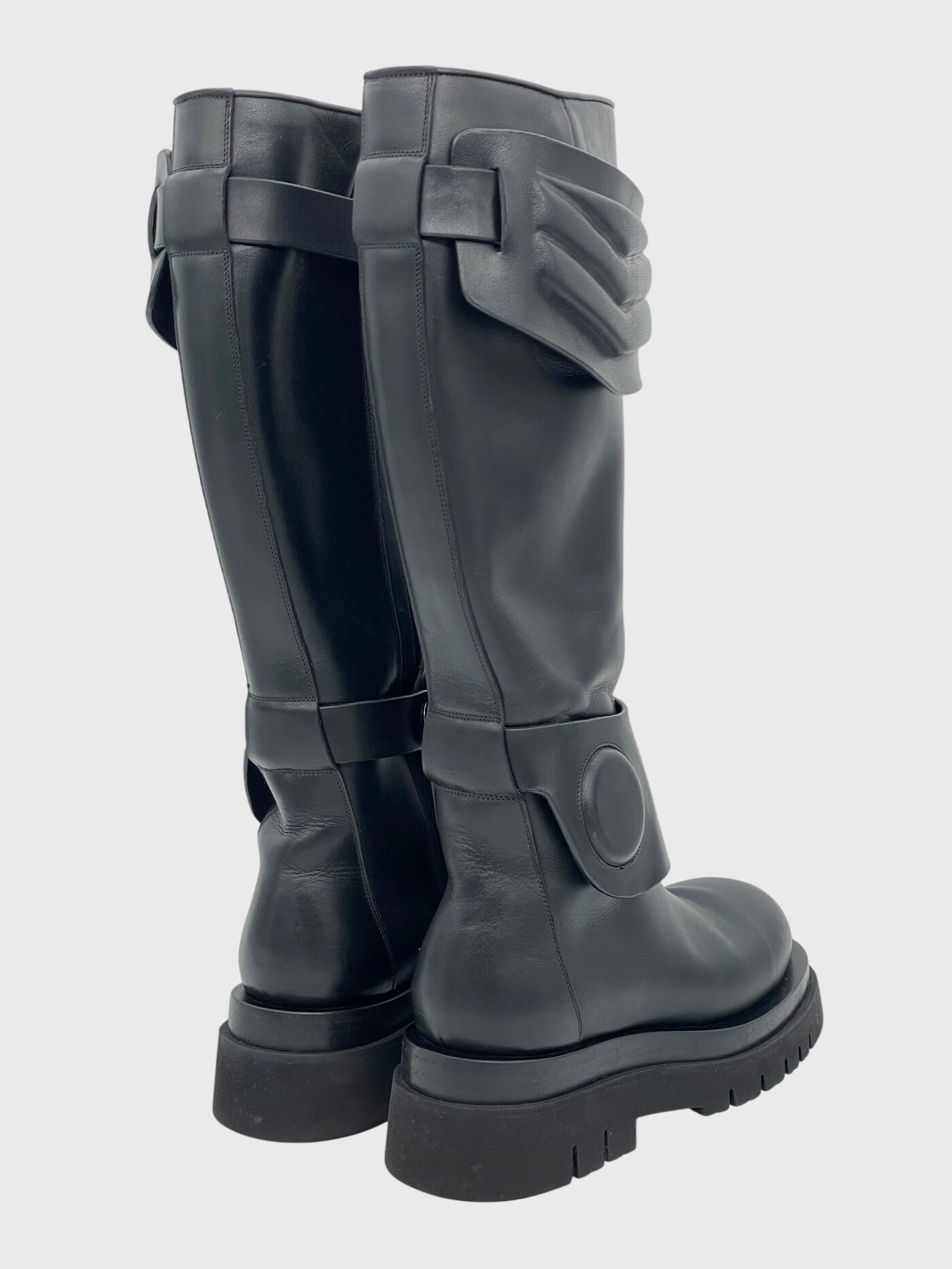 Bottega Veneta F/W 2019 Combat Boots Stiefel EU 36 Schwarz - Image 4