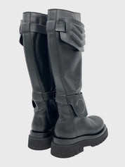 Bottega Veneta F/W 2019 Combat Boots Stiefel EU 36 Schwarz - Image 4