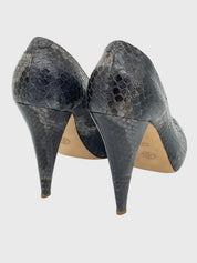 Bally Python Peep-Toe Plateau Pump EU 40 Mehrfarbig - Image 4