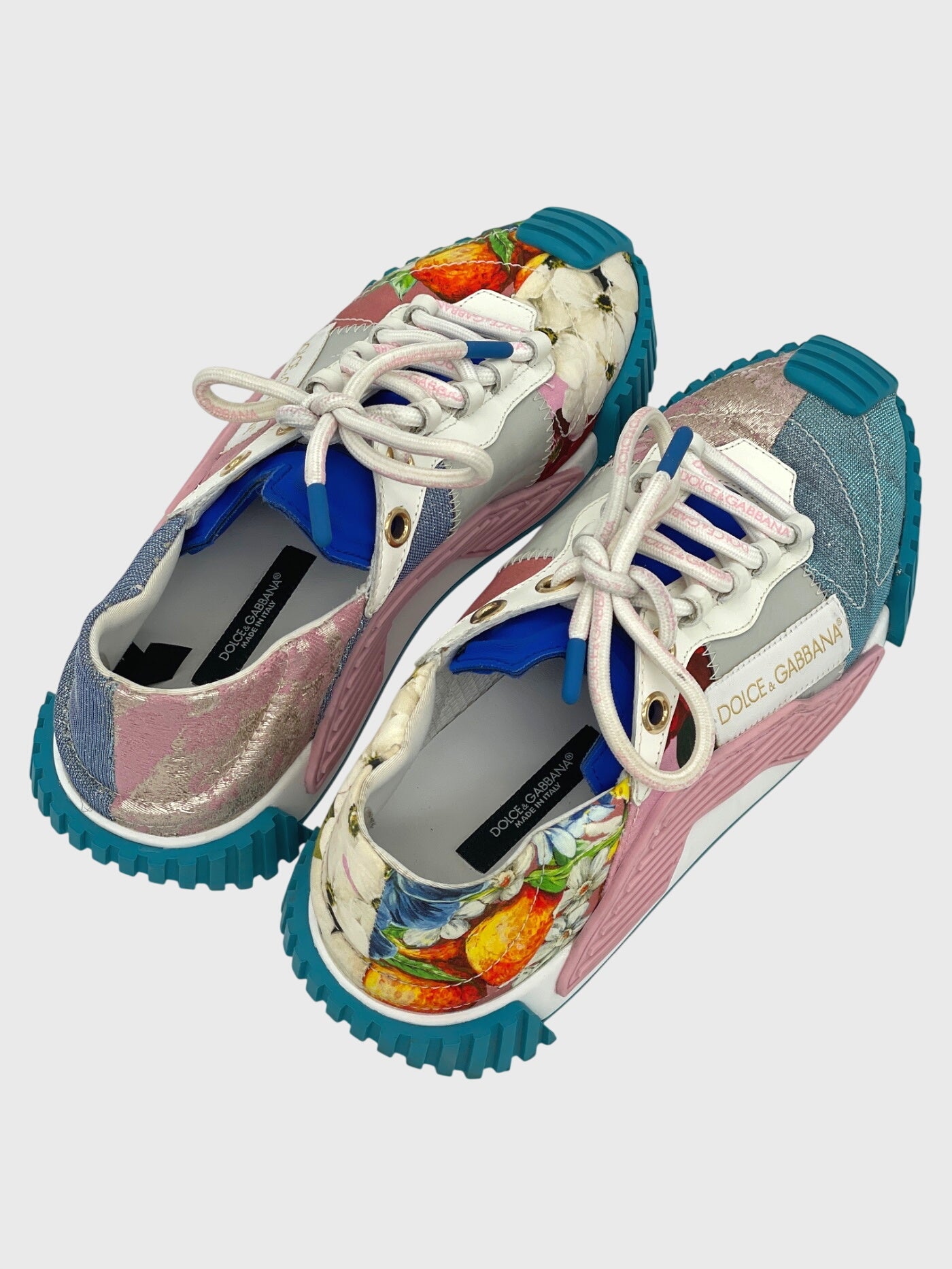 Dolce & Gabbana NS1 Low Top Sneaker EU 39 Mehrfarbig - Image 4