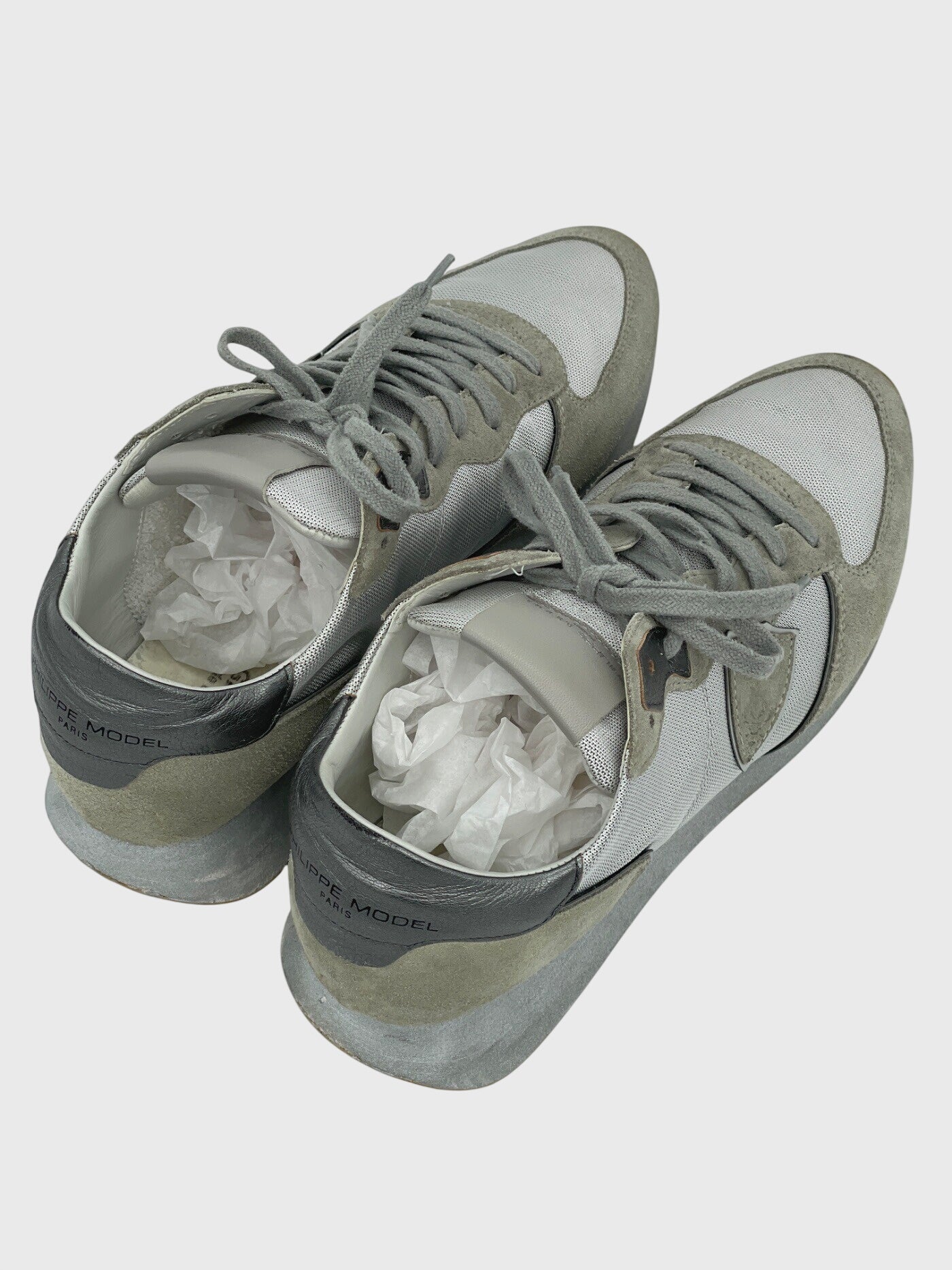 Philippe Model Tropez Low Top Sneaker EU 41 Grau - Image 4