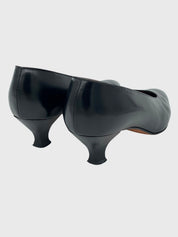 Sergio Rossi Leather Pump EU 38.5 Schwarz - Image 4