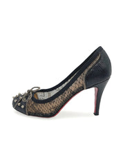 Christian Louboutin Candy Spike Pump EU 37 Schwarz