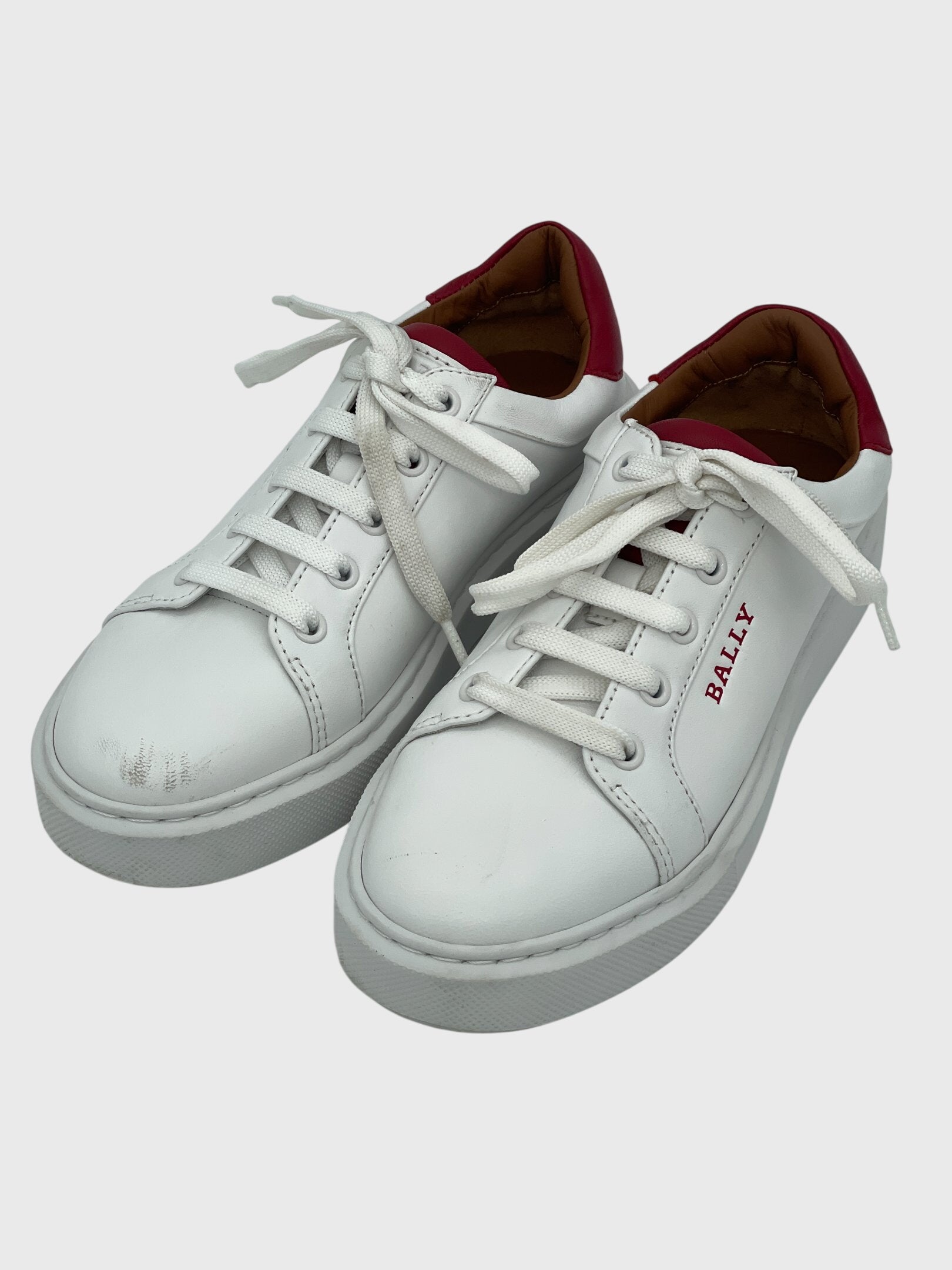 Bally Clarys Platform Sneaker EU 37 Weiß - Image 3