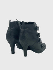 Ash Leather Ankle Boot EU 37 Schwarz - Image 5