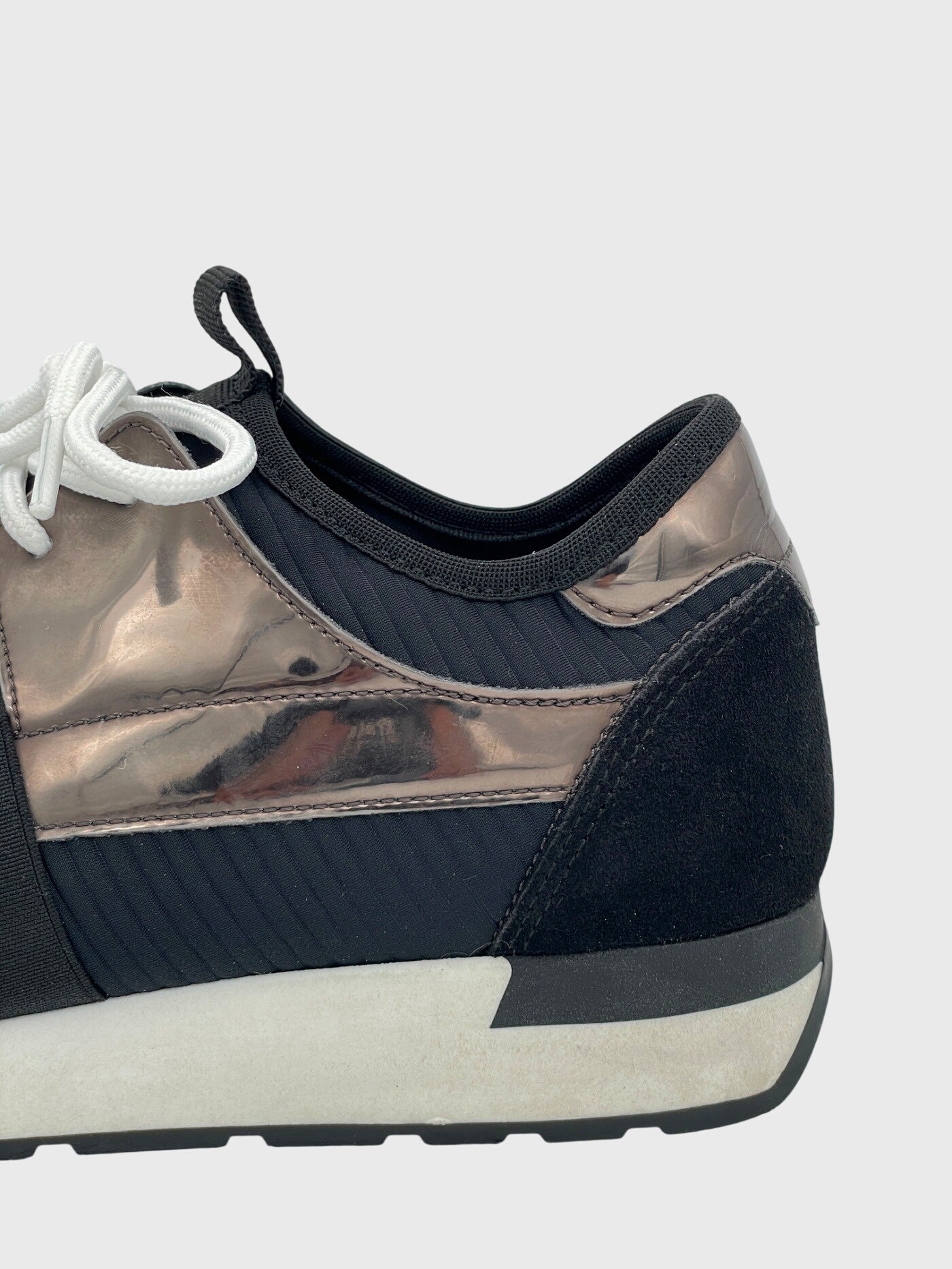 Pollini Low-Top Mesh Low Top Sneaker EU 37 Schwarz - Image 5