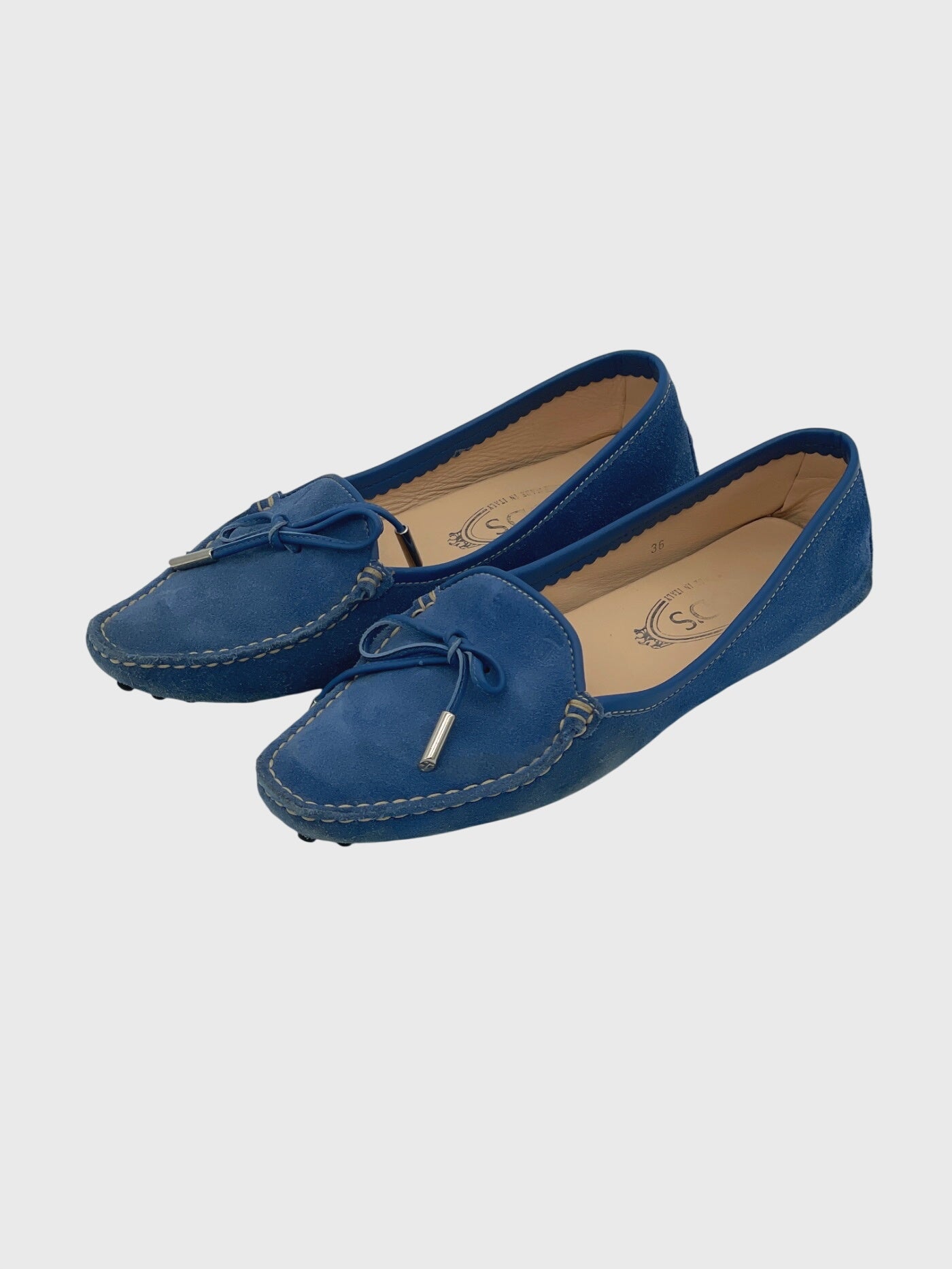 Tod's Gommini Mokassin EU 36 Blau - Image 3