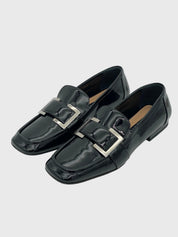 Sergio Rossi Lackleder Loafer EU 38.5 Schwarz